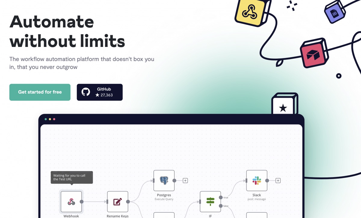 n8n.io on K3s & Cloudflare tunnel