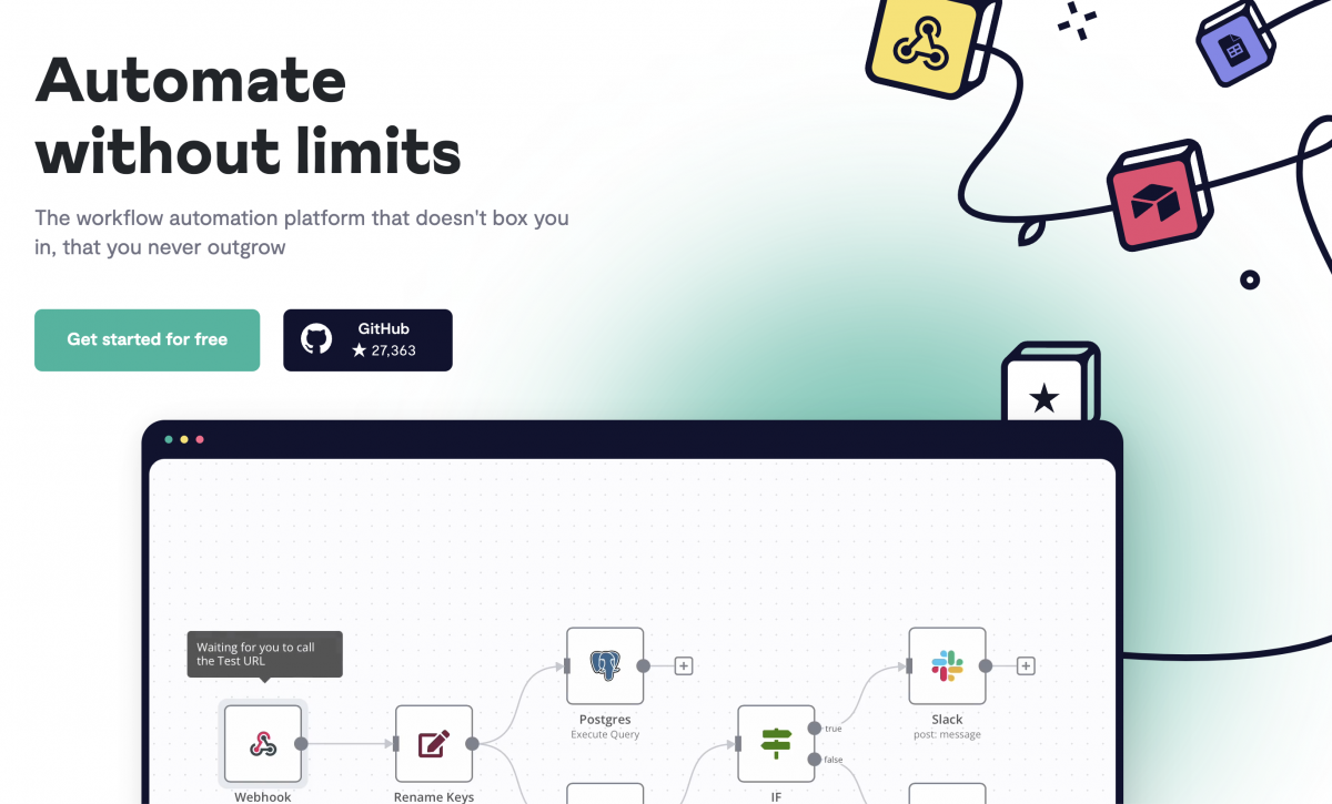n8n.io on K3s & Cloudflare tunnel